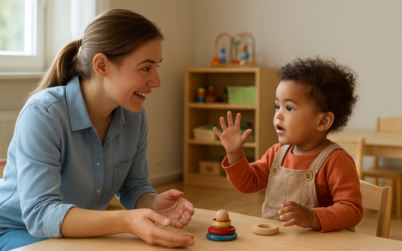 Salto de desenvolvimento na creche: como comunicar, adaptar rotina e apoiar o bebê