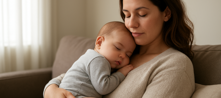 Bebê só dorme no colo: por que acontece e 12 estratégias para ajudar