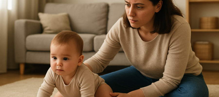 Meu bebê não engatinha: quando se preocupar e como estimular sem pressão
