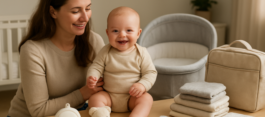 O que comprar para a chegada do bebê: essenciais e o que evitar