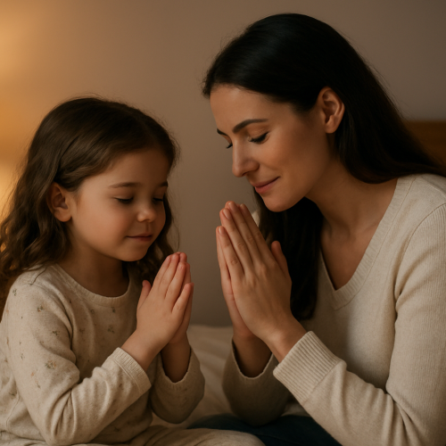 Oração da noite para crianças: como criar um momento de fé, gratidão e conexão