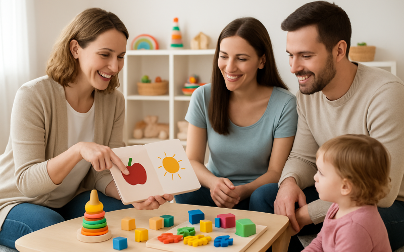 10 brincadeiras para estimular a linguagem do bebê e da criança até 4 anos